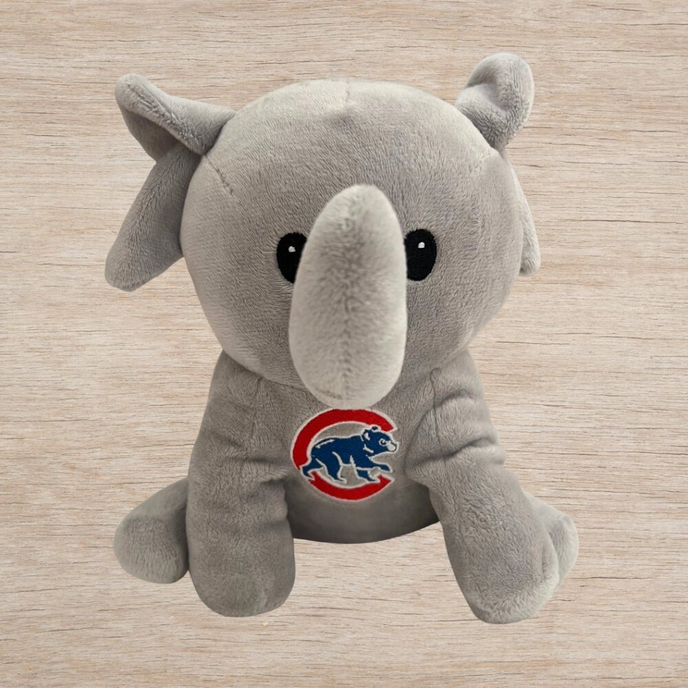 MLB Chicago Cubs Elephant Plush Stuffed Animal Baseball Toy Kids Unisex